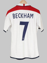 England Home Shirt 2004/5 Beckham 7 (S)