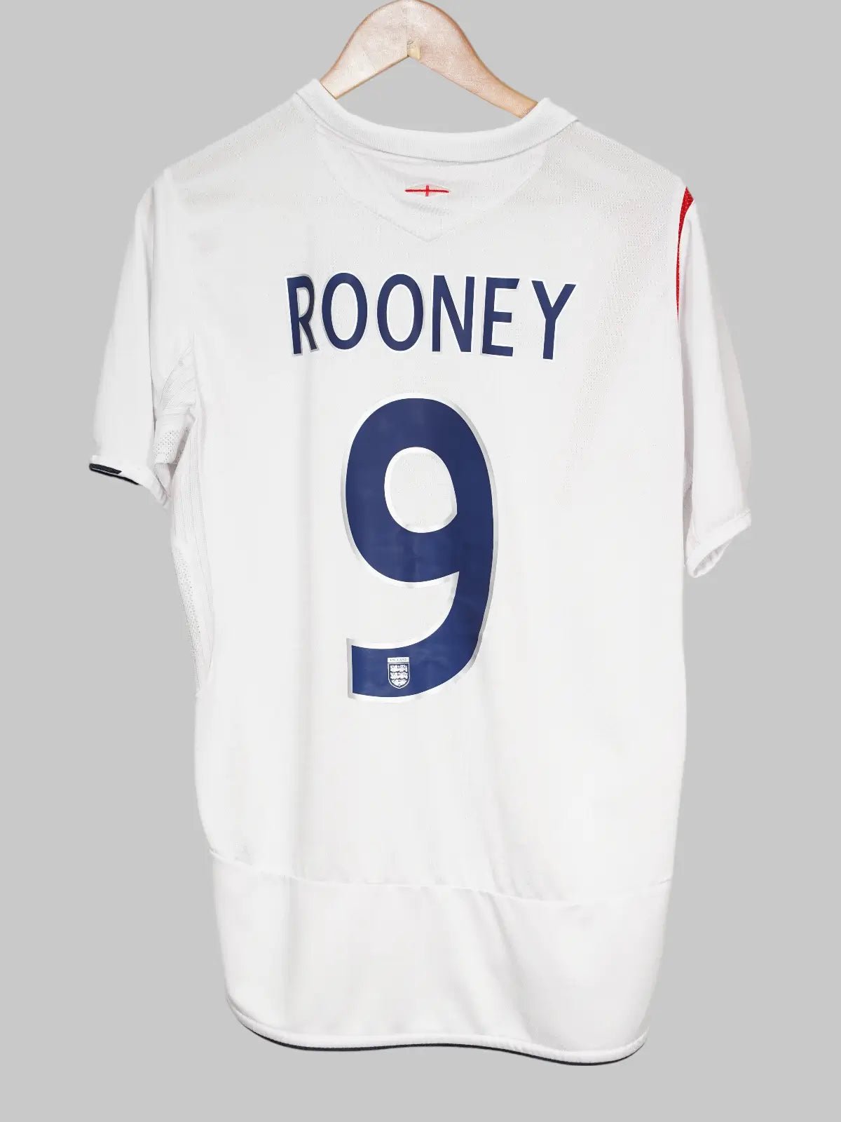 England Home Shirt 2005 - 2007 Rooney 9 (M)