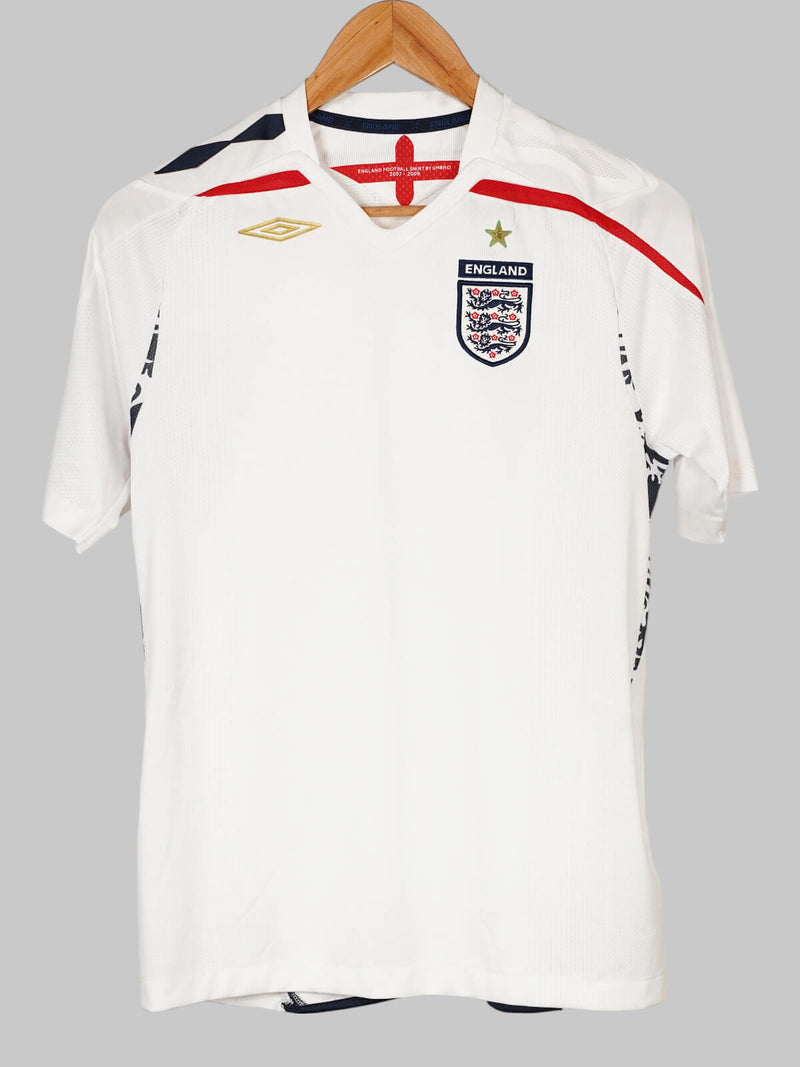 England Home Shirt 2008/9 (XL Kids)