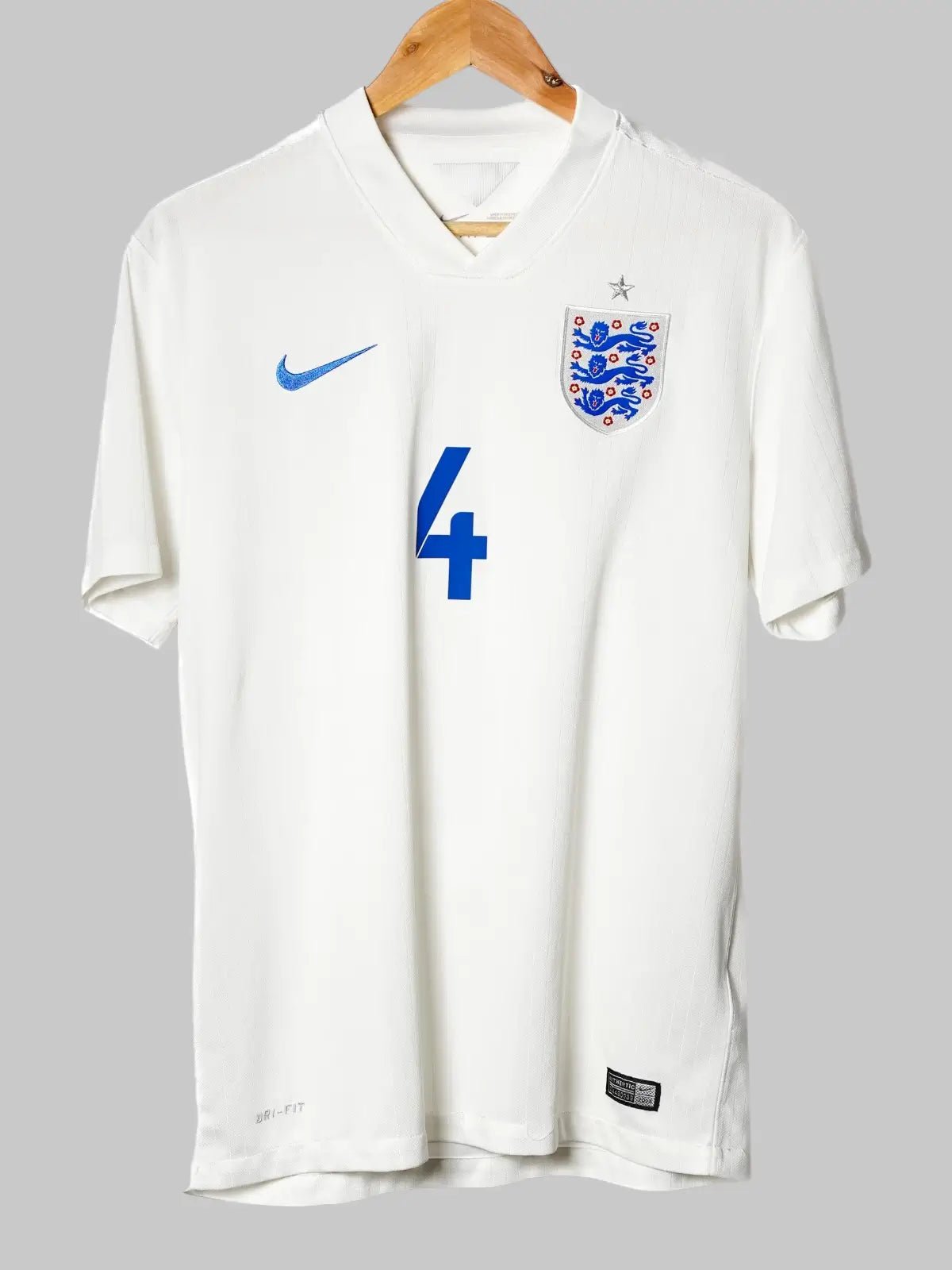 England Home Shirt 2014/15 Gerrard 4 (M)