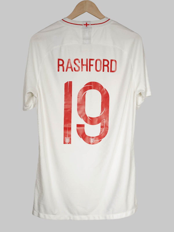 England Home Shirt 2018/19 Rashford #19 (L)