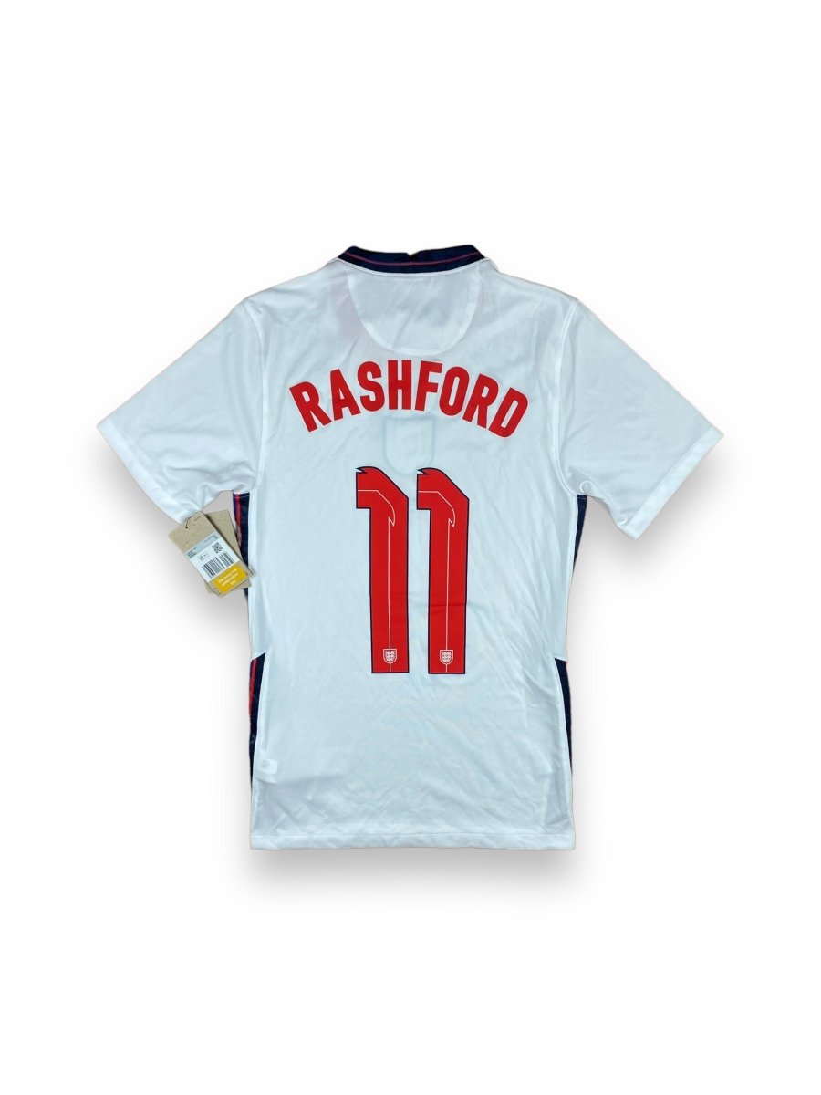 England Home Shirt 2020 Rashford #11 BNWT - 10/10 - XS