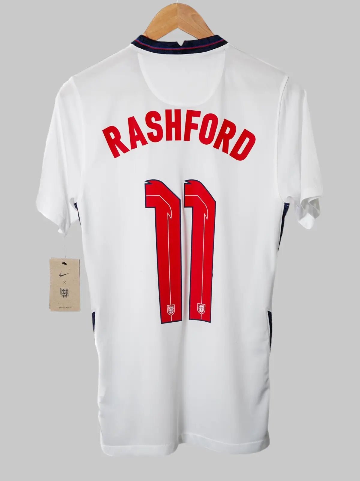 England Home Shirt 2020/21 Rashford 11 (XS)