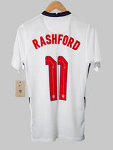 England Home Shirt 2020/21 Rashford 11 (XS)