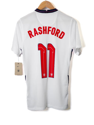 England Home Shirt 2020/21 Rashford #11 (XS)
