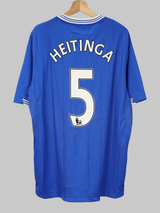 Everton Home Shirt 2009/10 Heitinga 5 (XL)