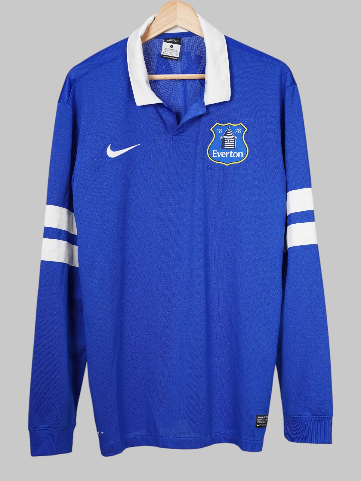 Everton Home Shirt 2013/14 L/S Lukaku 17 (L)