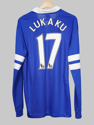 Everton Home Shirt 2013/14 L/S Lukaku 17 (L)