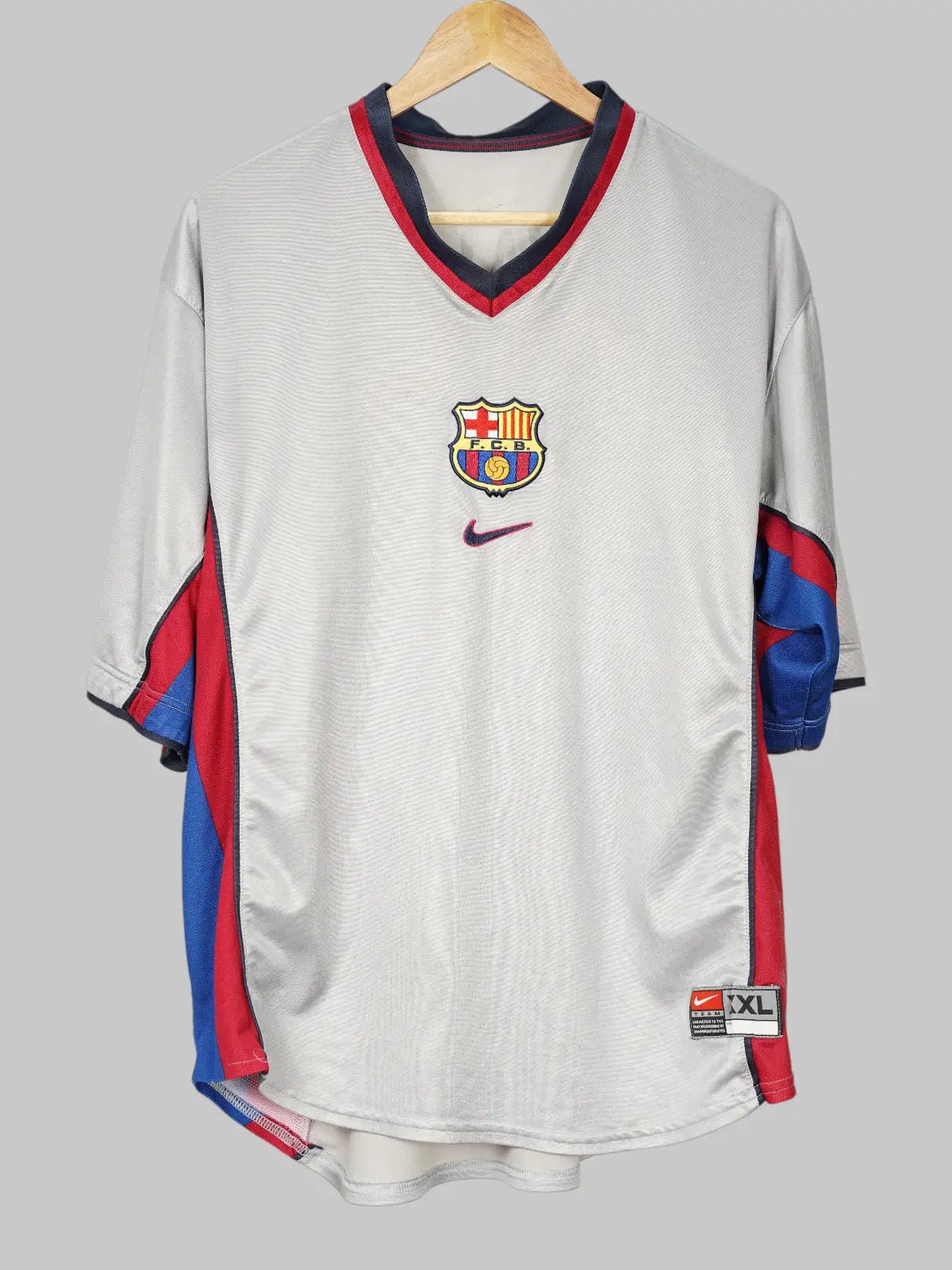 FC Barcelona Away Shirt 1998/00 Rivaldo 11 (XXL)