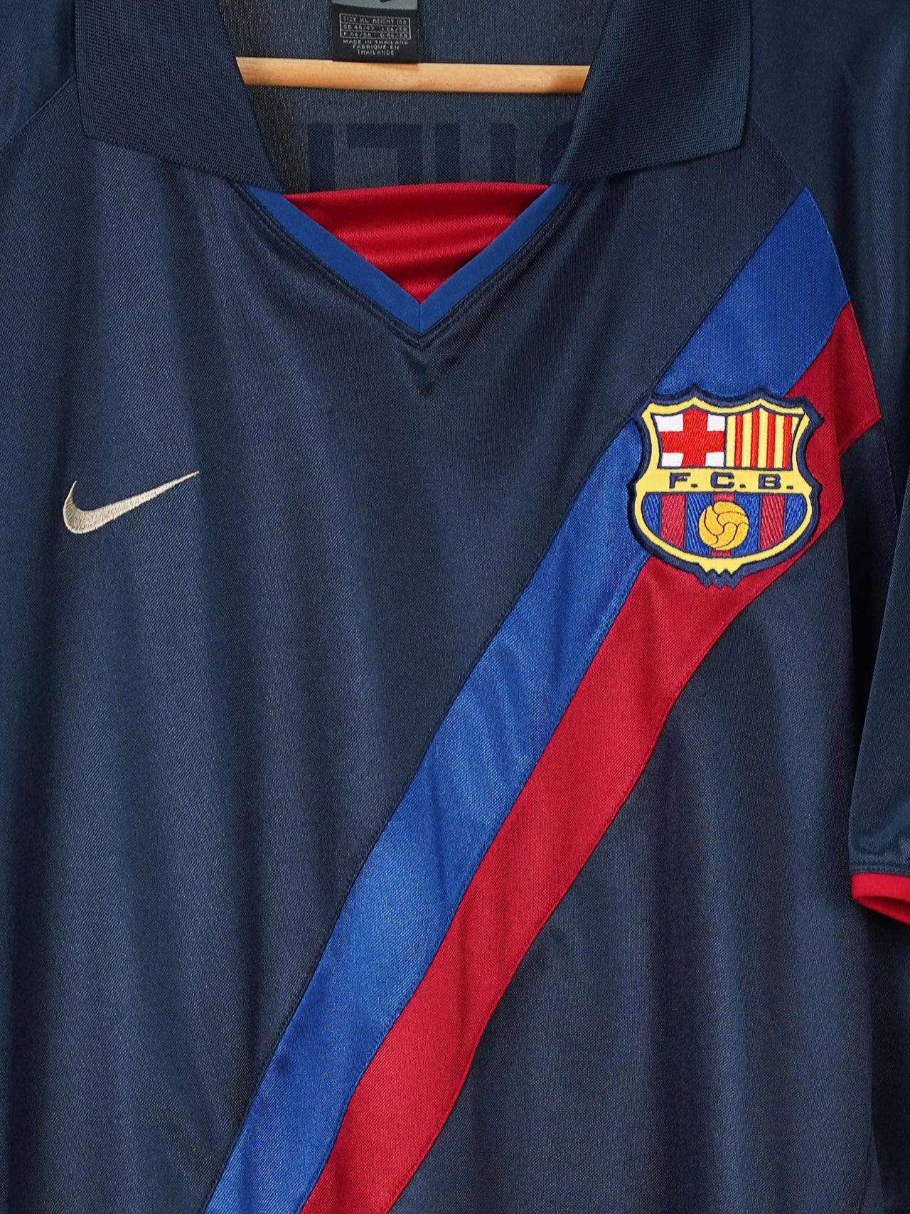 FC Barcelona Away Shirt 2002/4 Riquelme 10 (XL)