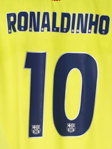 FC Barcelona Away Shirt 2005/6 Ronaldinho 10 (L)