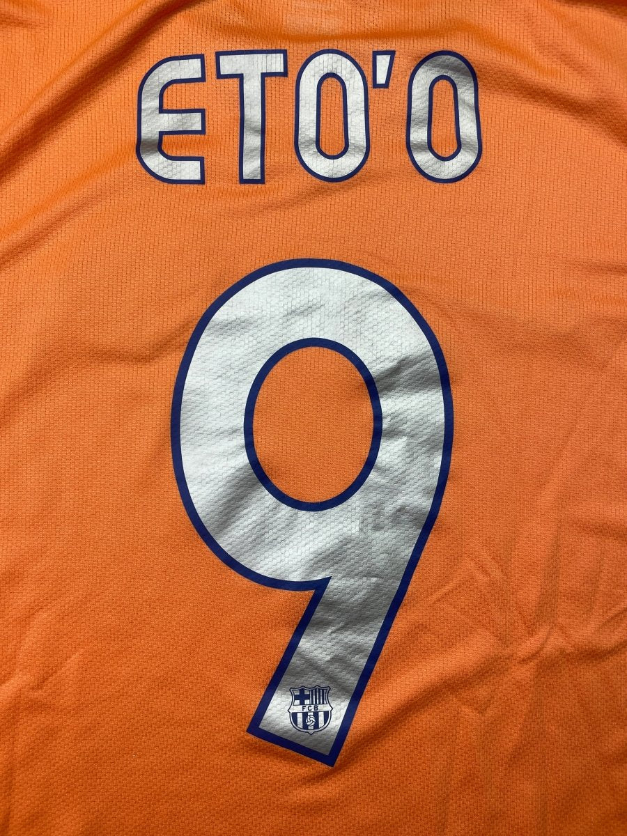 FC Barcelona Away Shirt 2006/8 Eto’o #9 - 10/10 - M