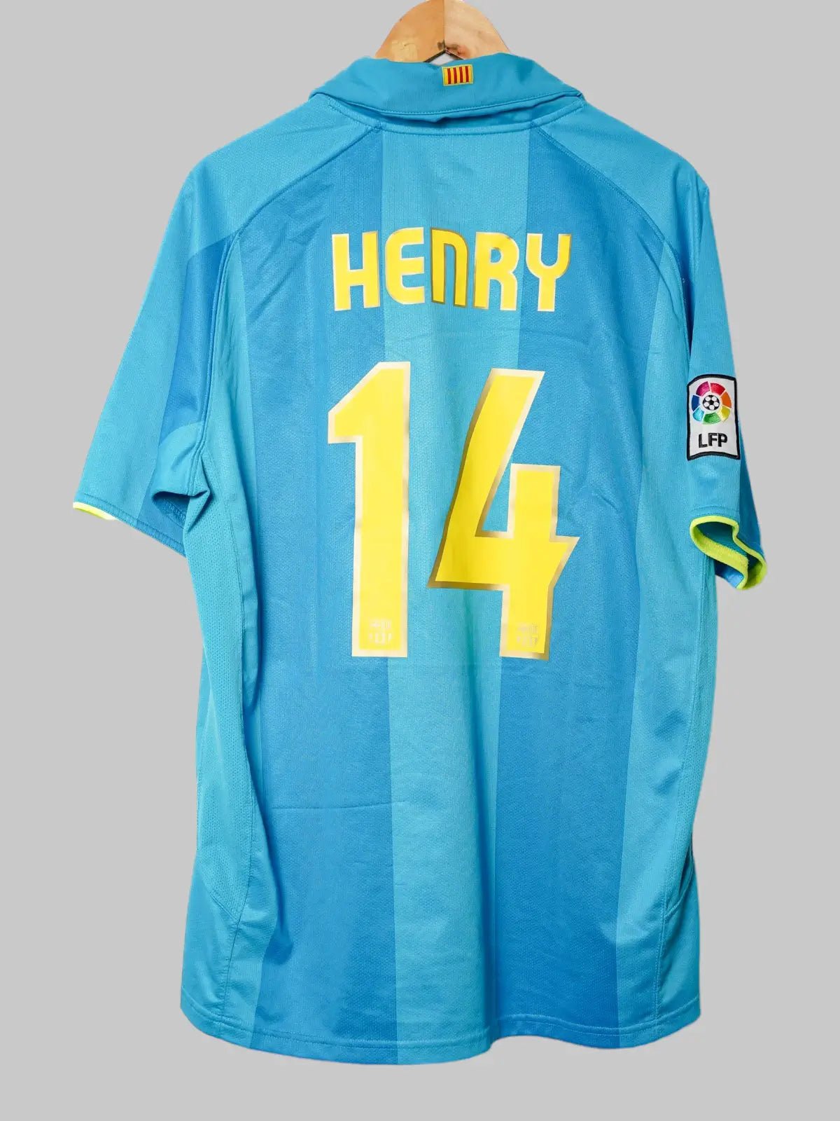 2007/08 Barcelona Henry #14 Away Shirt (XL) Nike | First11