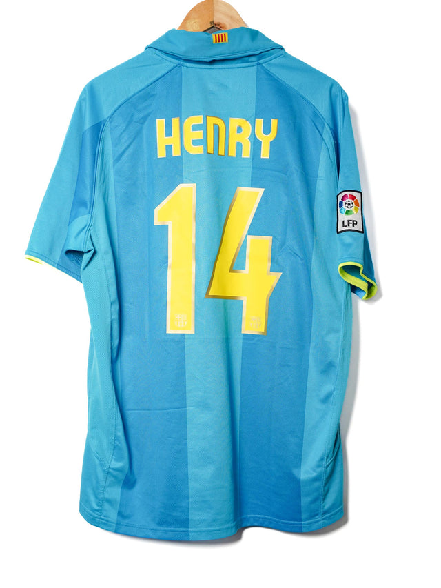 FC Barcelona Away Shirt 2007/8 Henry 14 (XL)