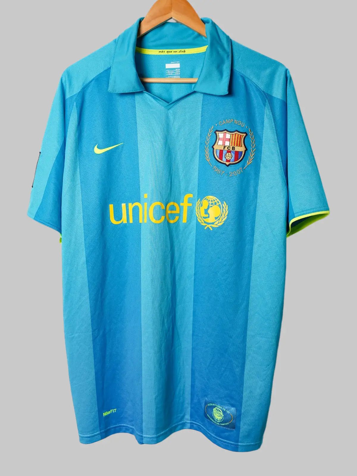 FC Barcelona Camisa 2007/8 Messi 19 (L)