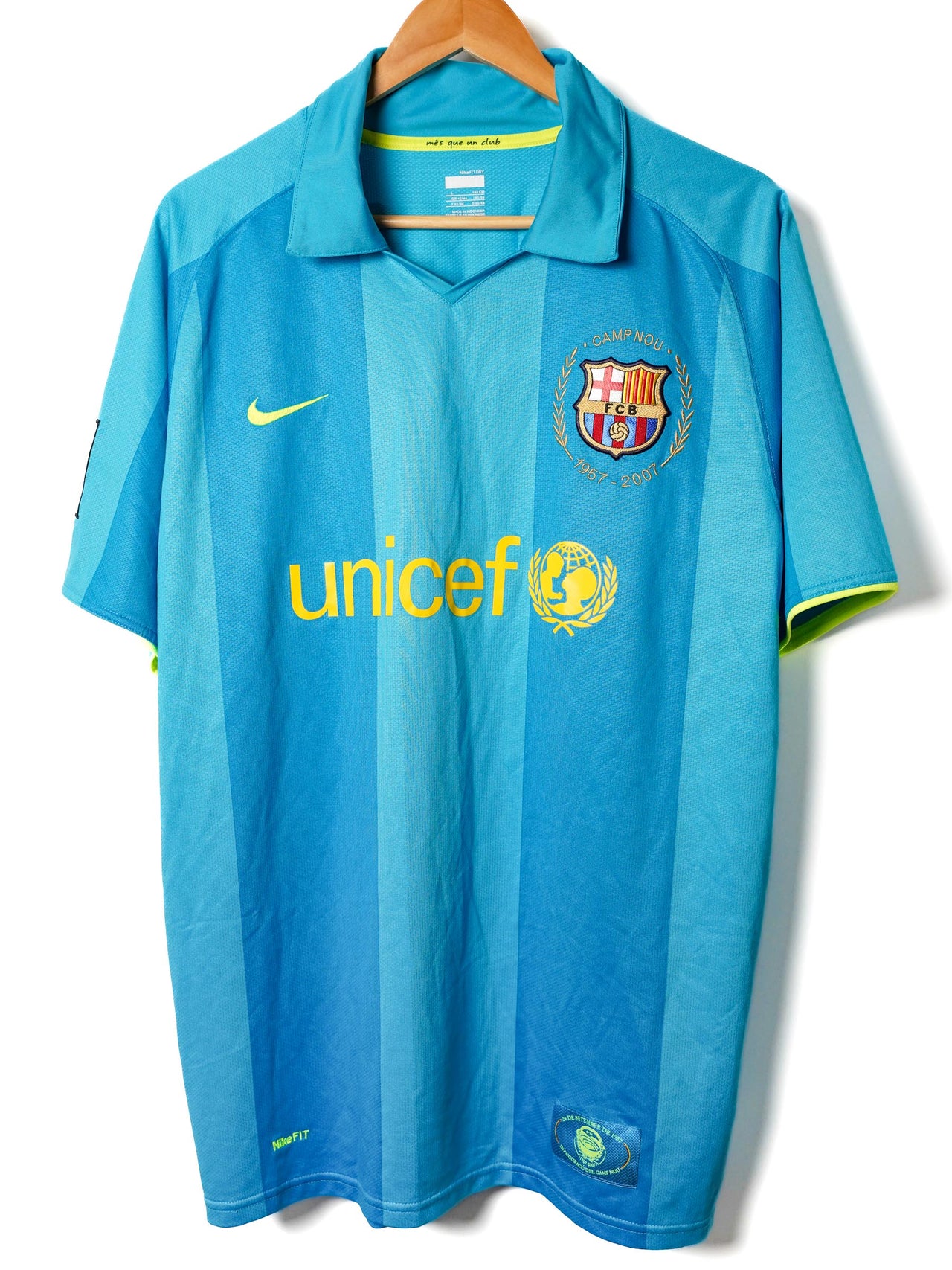 FC Barcelona Away Shirt 2007/8 Messi 19 (L)