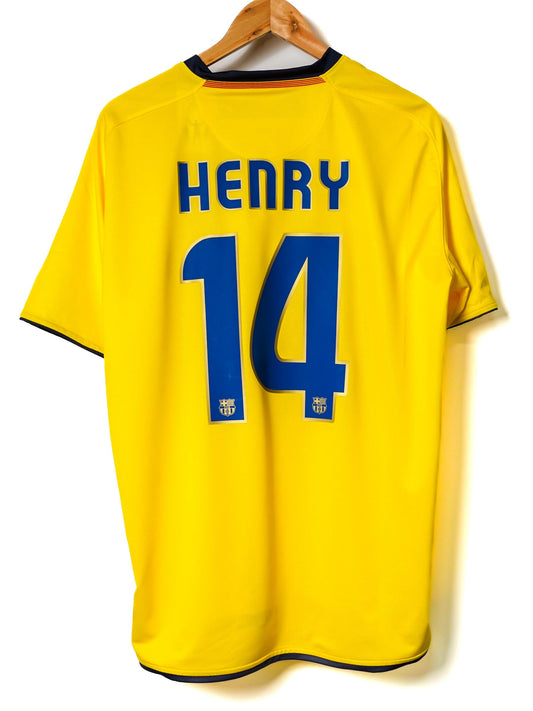 FC Barcelona Away Shirt 2008/10 Henry 14 (L)