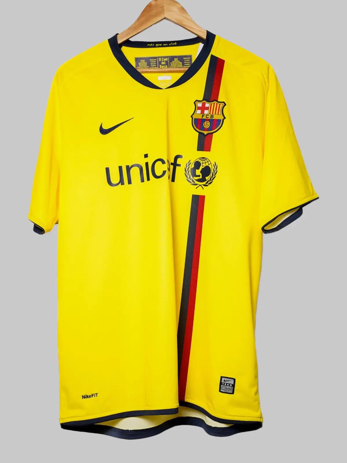 FC Barcelona Away Shirt 2008/10 Henry 14 (L)