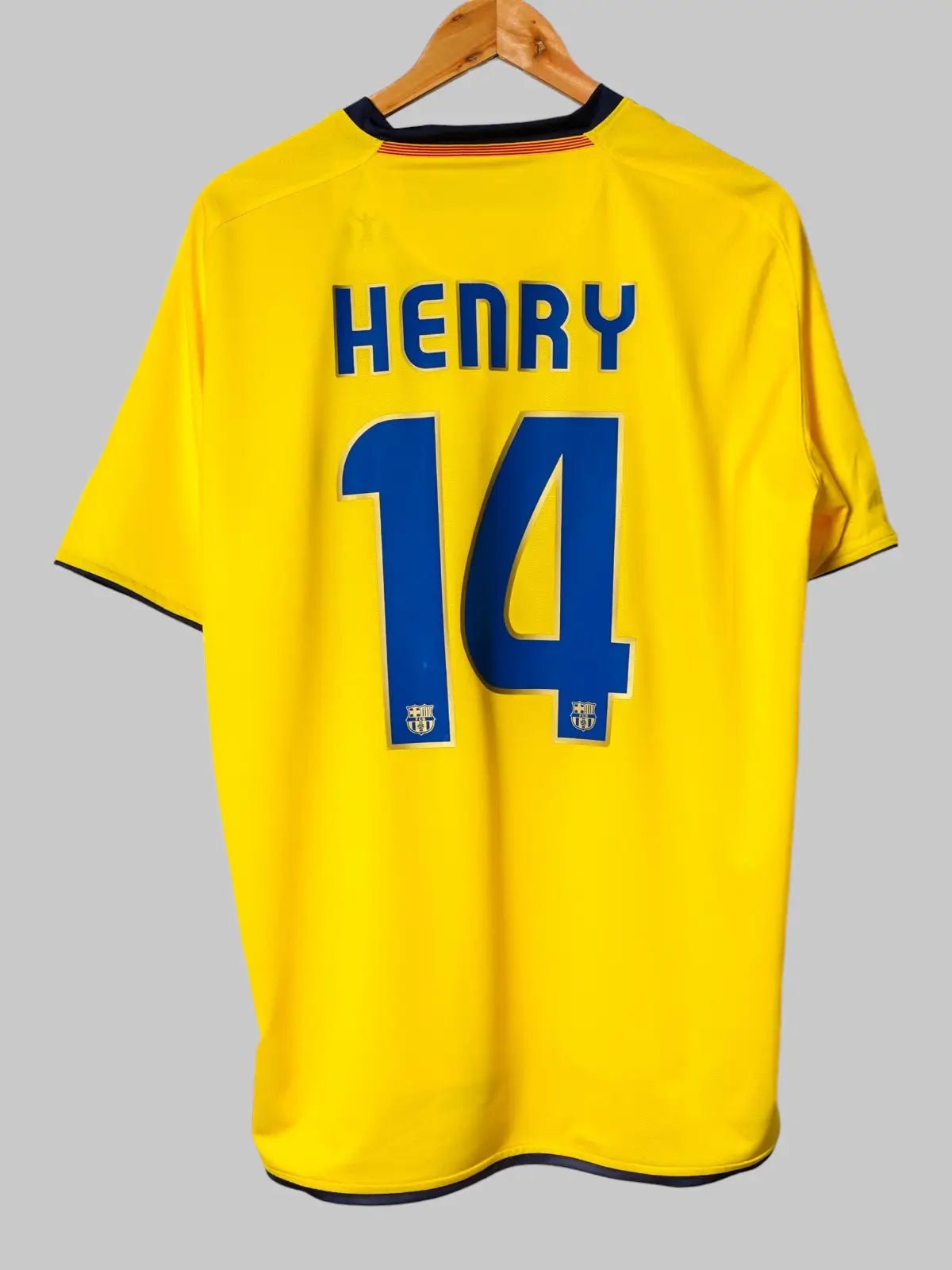 FC Barcelona Away Shirt 2008/10 Henry 14 (L)