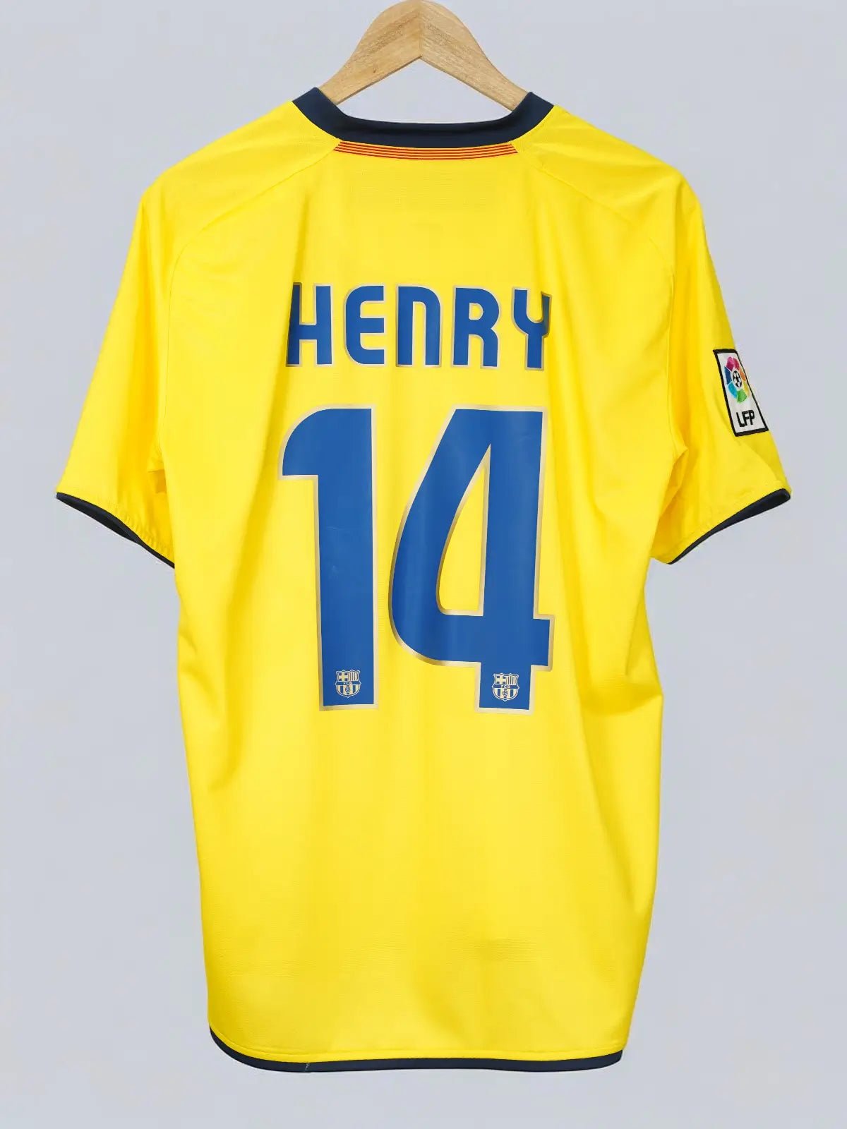 FC Barcelona Away Shirt 2008/10 Henry 14 (M)