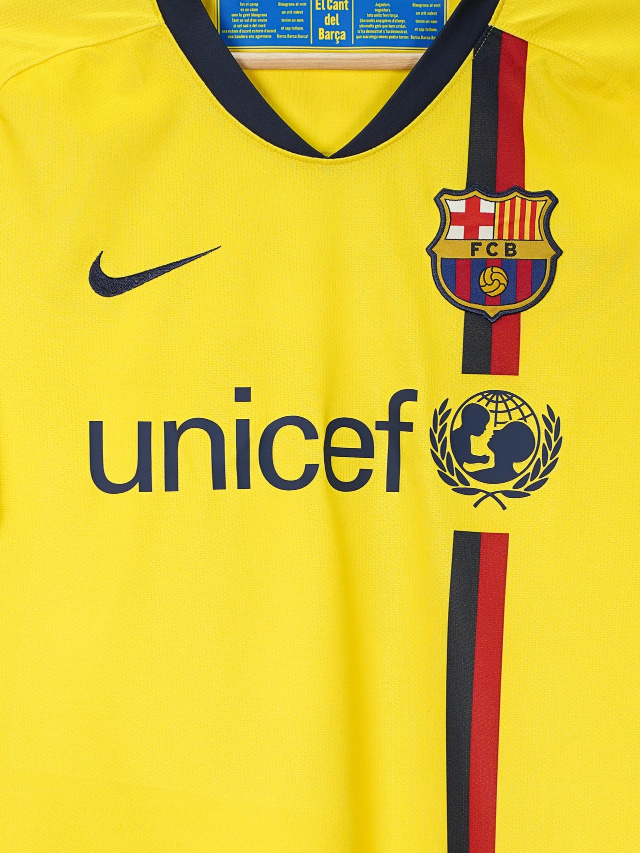FC Barcelona Away Shirt 2008/10 Messi 10 (S)
