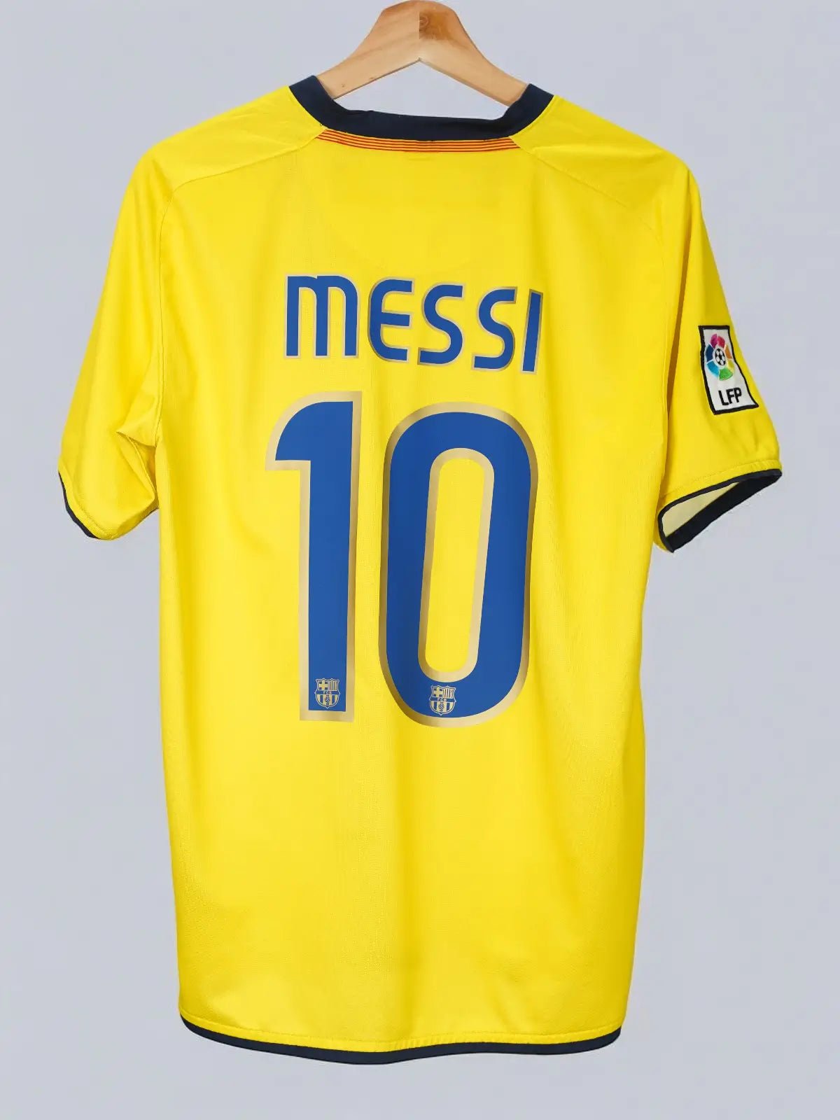 FC Barcelona Away Shirt 2008/10 Messi 10 (S)
