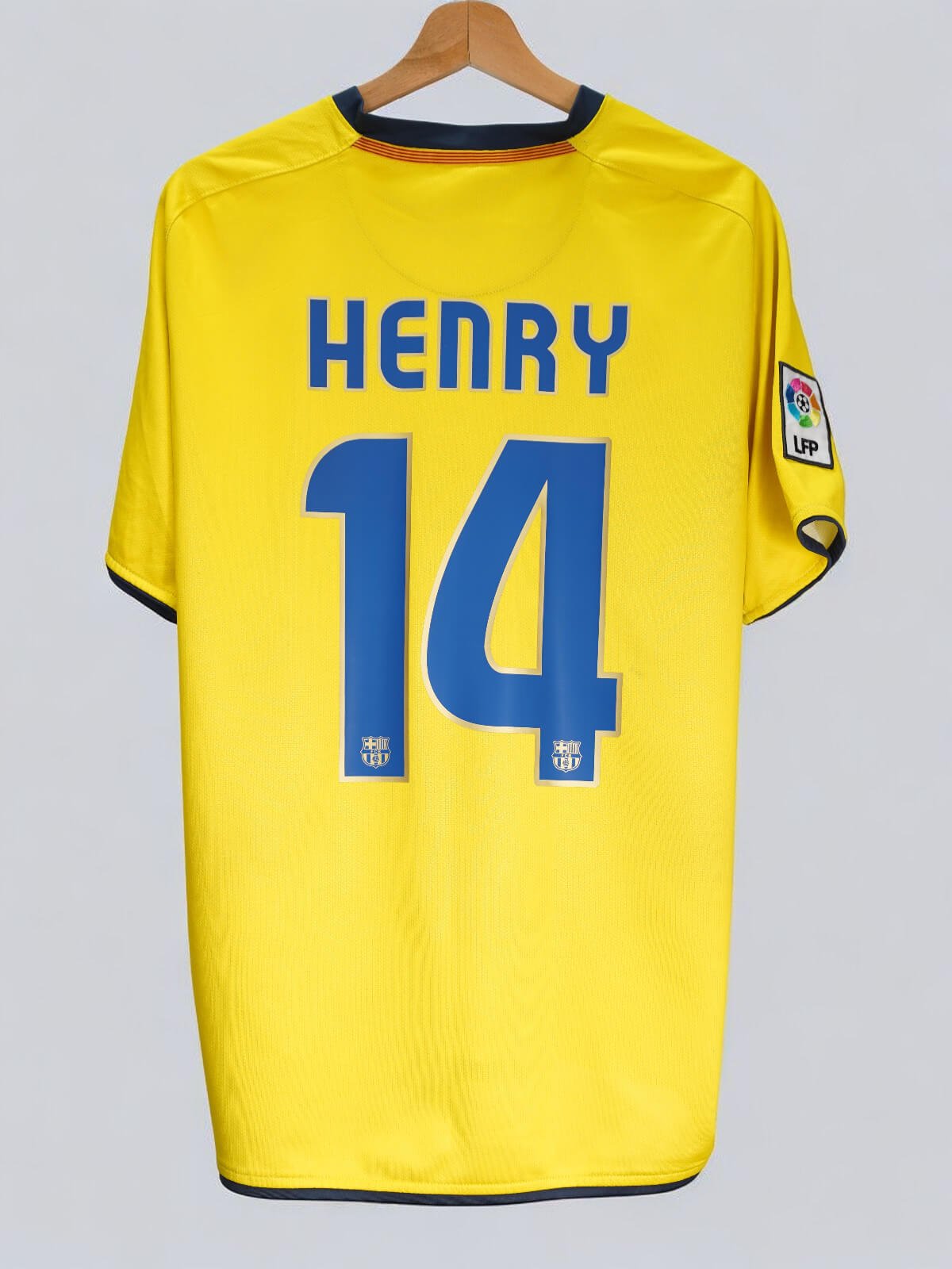 FC Barcelona Away Shirt 2008/9 Henry 14 (M)