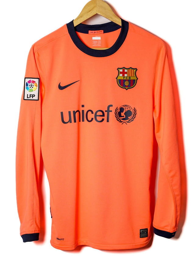 FC Barcelona Away Shirt 2009/10 L/S Messi #10 (S)