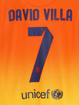 FC Barcelona Away Shirt 2012/13 David Villa 7 (L)
