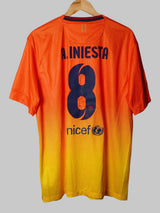 FC Barcelona Away Shirt 2012/13 Iniesta 8 BNWT (XL)