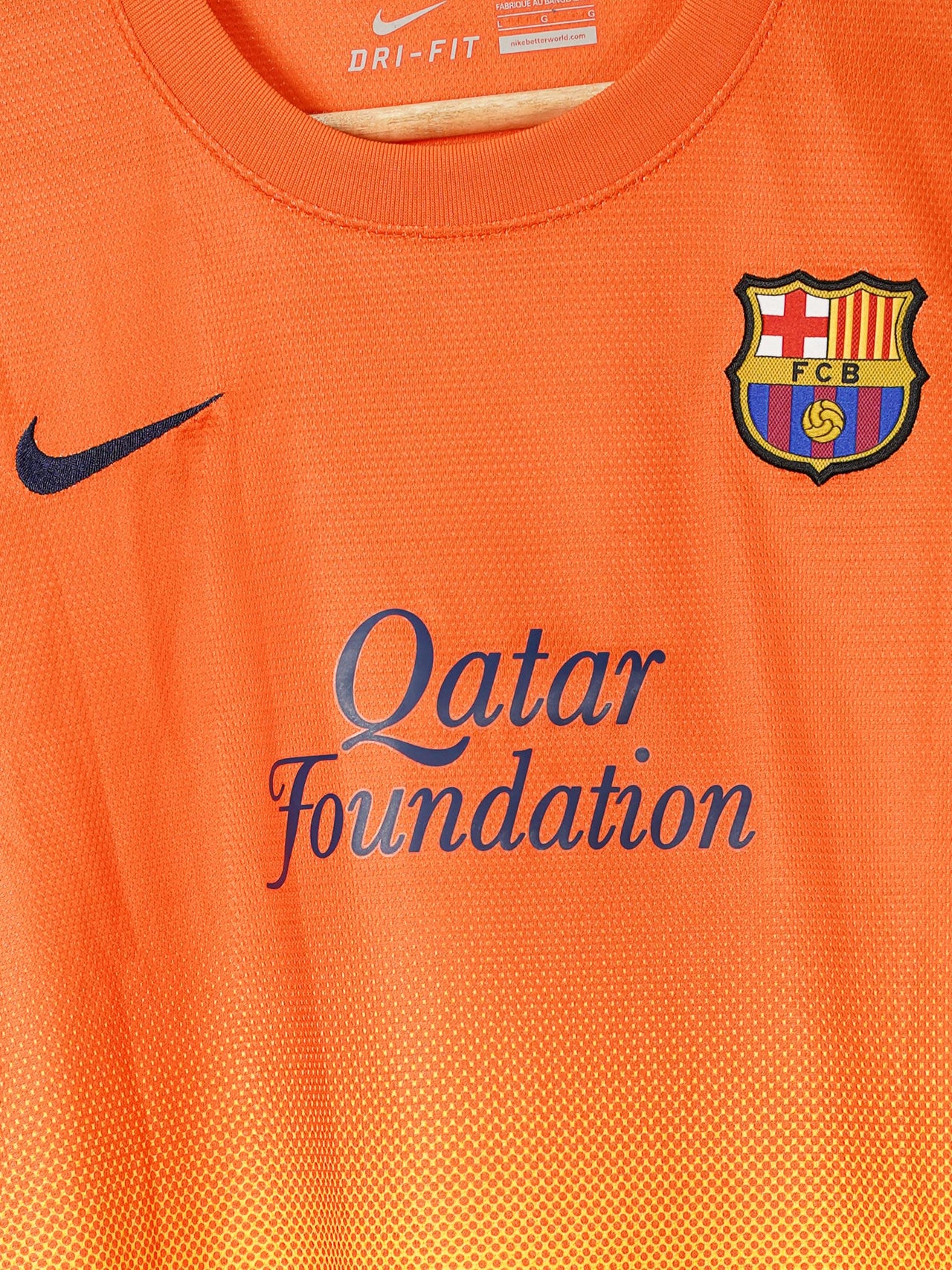 FC Barcelona Away Shirt 2012/13 Xavi 6 Player Issue (M)