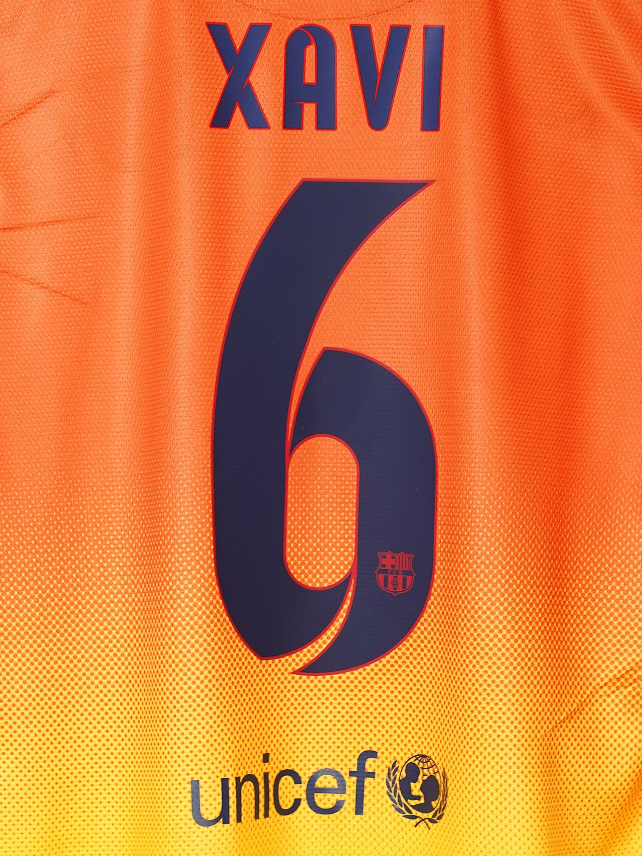 FC Barcelona Away Shirt 2012/13 Xavi 6 Player Issue (M)