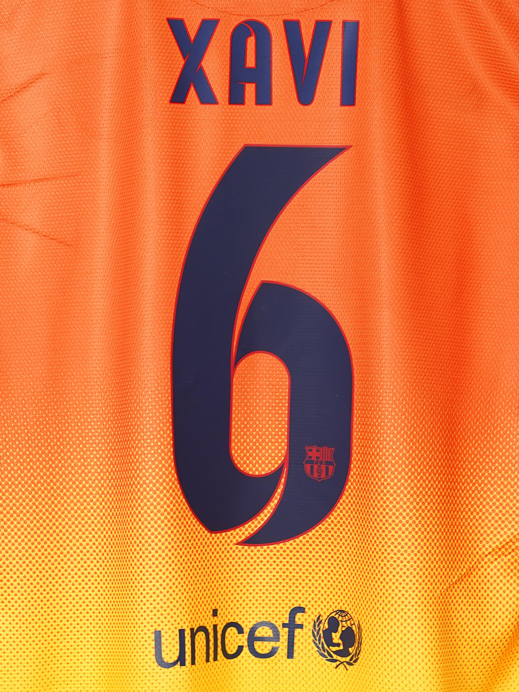 FC Barcelona Away Shirt 2012/13 Xavi 6 Player Issue (M)