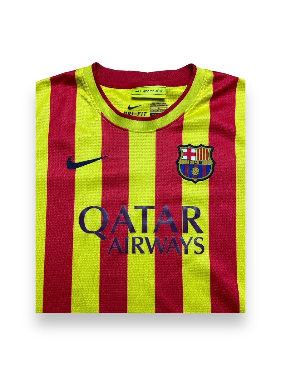 FC Barcelona Away Shirt 2013/14 - 8/10 - L Kids