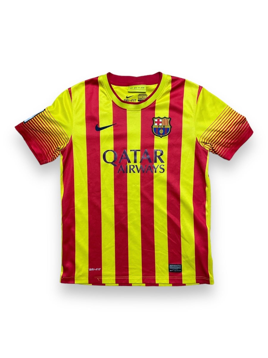 FC Barcelona Away Shirt 2013/14 - 8/10 - L Kids