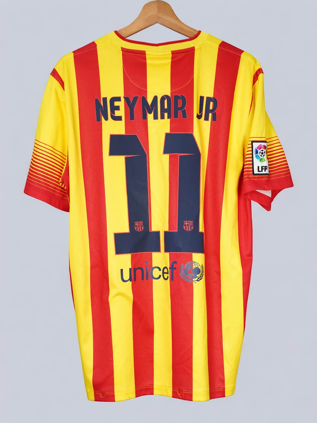 2013/14 Barcelona Neymar Jr #11 Away Shirt (L) Nike – First11