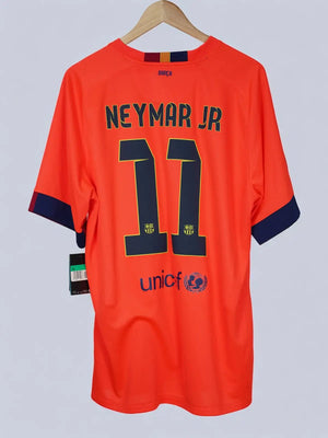 FC Barcelona Away Shirt 2014/15 BNWT Neymar Jr 11 (XL)