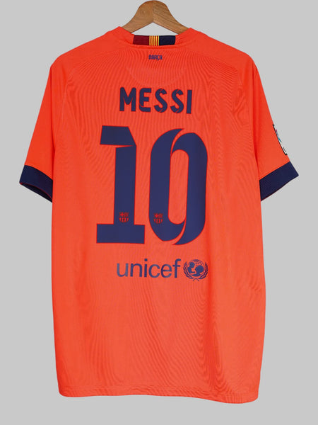 2014/15 Barcelona Messi #10 Away Shirt (L) Nike | First11