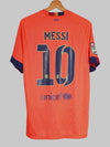Camiseta de visitante del FC Barcelona 2014/15 Messi #10 (M)