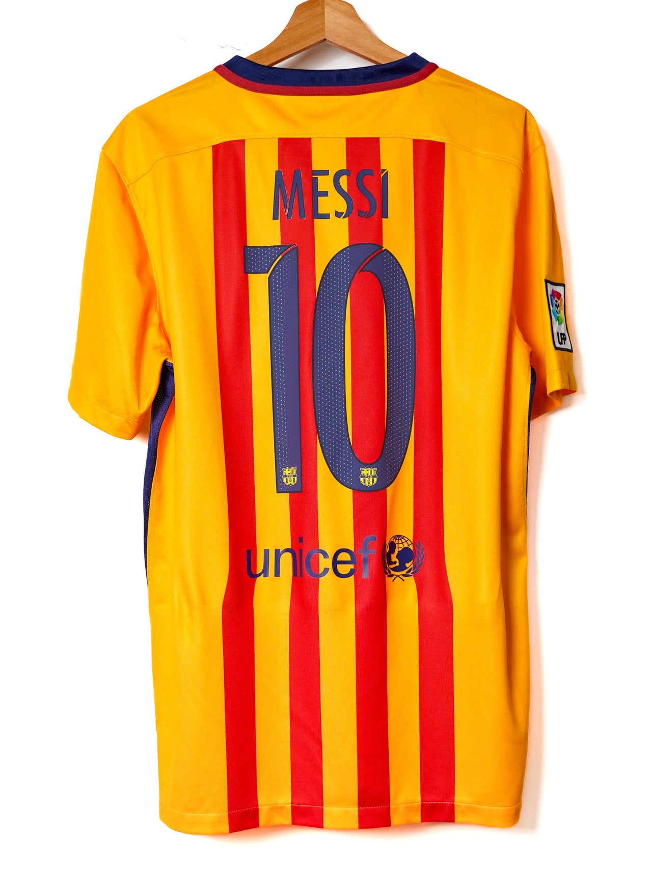 FC Barcelona Away Shirt 2015/16 Messi 10 (L)