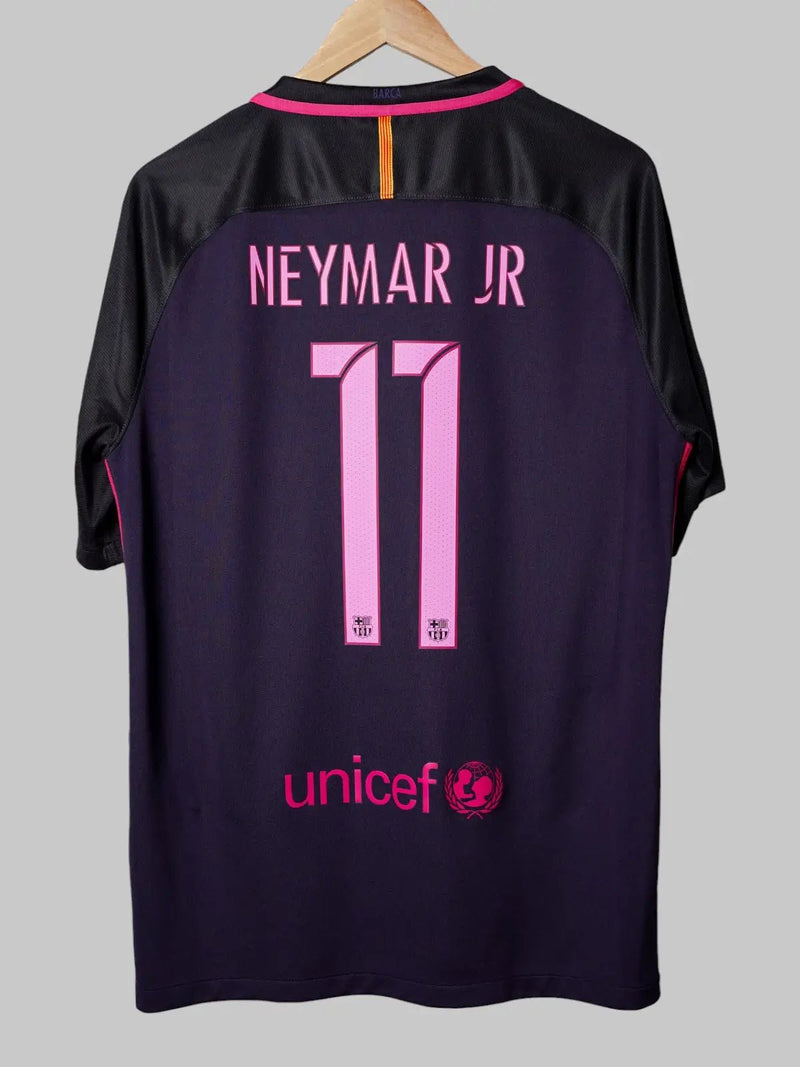 FC Barcelona Away Shirt 2016/17 Neymar Jr 11 (L)