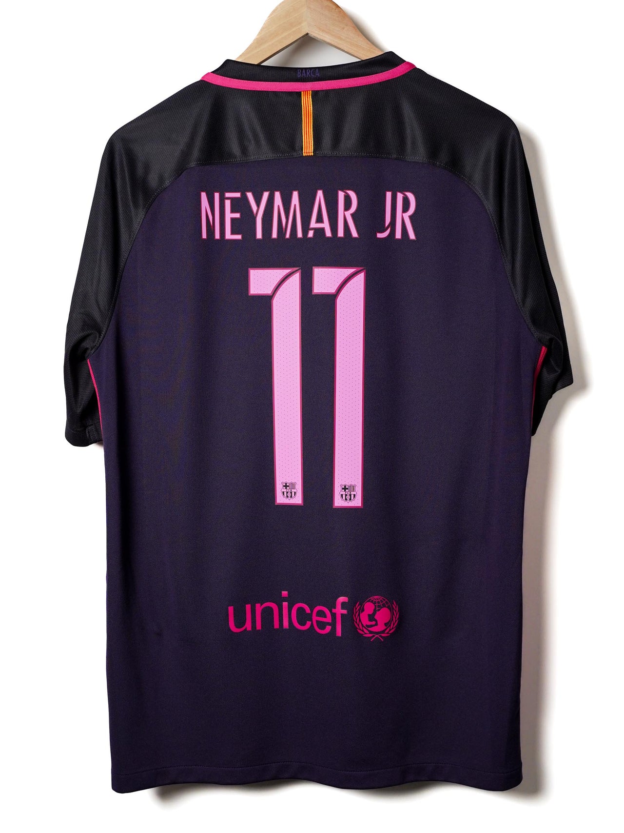 FC Barcelona Away Shirt 2016/17 Neymar Jr 11 (L)