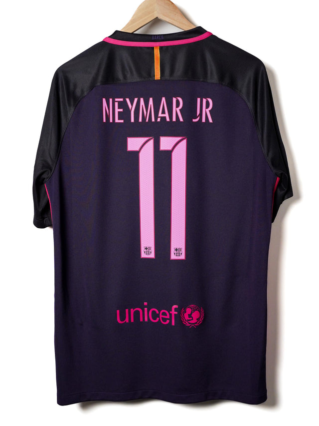 FC Barcelona Away Shirt 2016/17 Neymar Jr 11 (L)