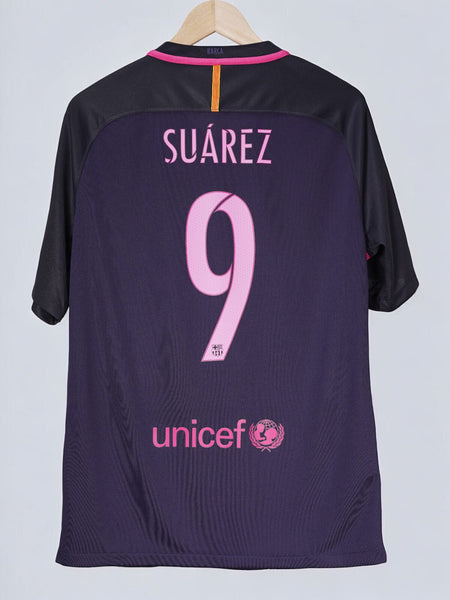 2016/17 Barcelona Suárez #9 Away Shirt (L) Nike | First11