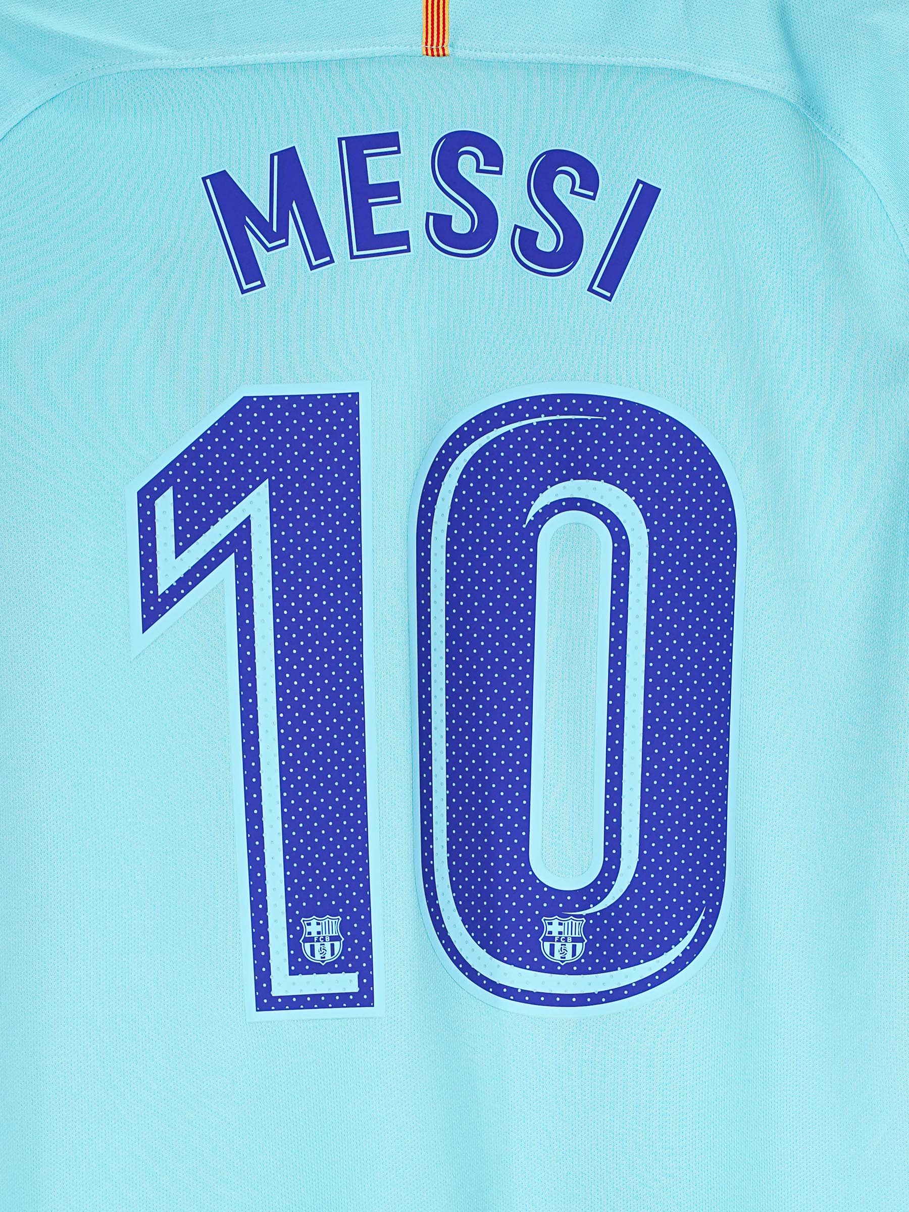 FC Barcelona Away Shirt 2017/18 Messi 10 (M)