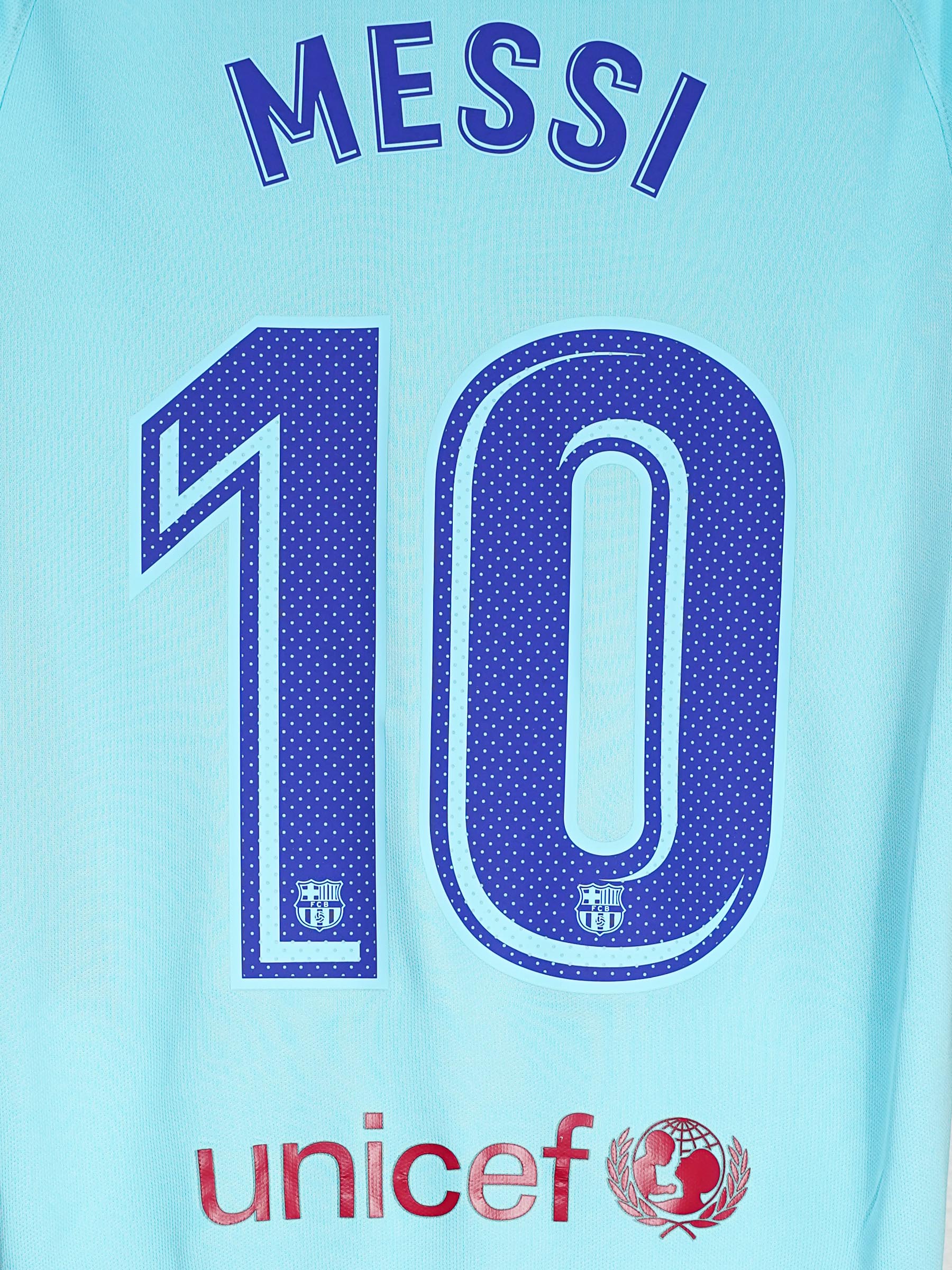 2017/18 FC Barcelona Messi #10 Away Shirt (S) Nike – First11