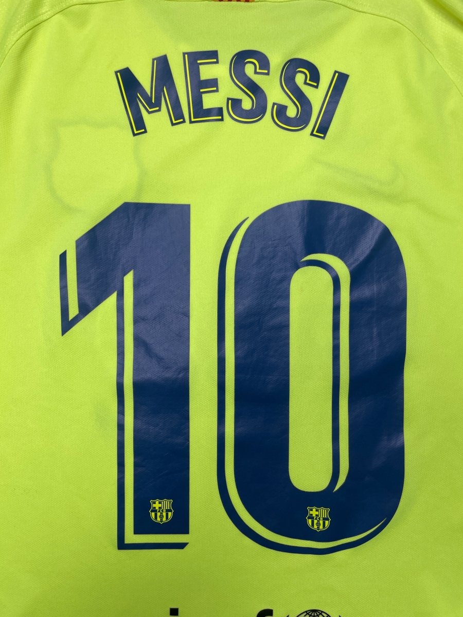 FC Barcelona Away Shirt 2018/19 Messi #10 - 9/10 - M