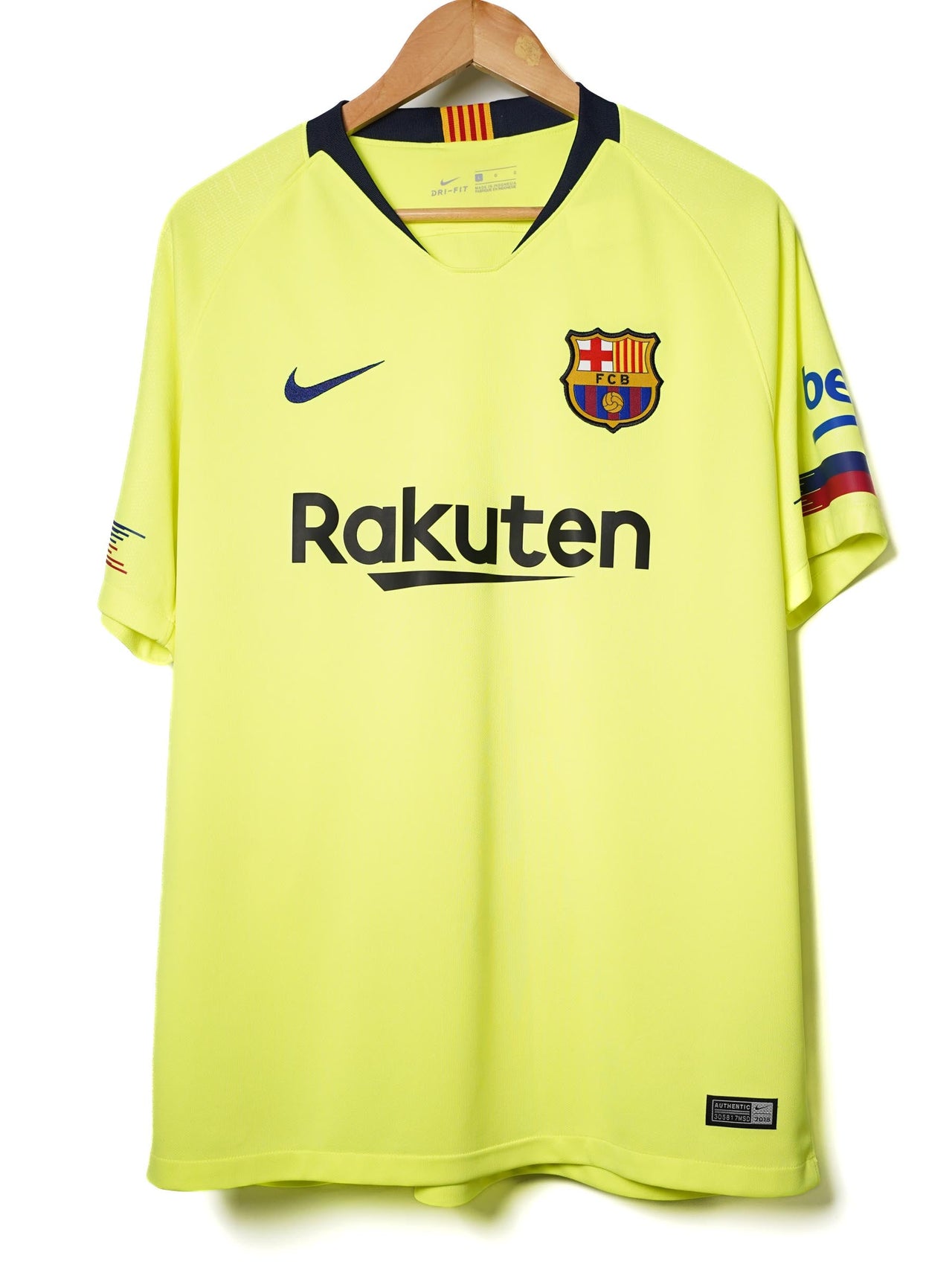 FC Barcelona Away Shirt 2018/19 Messi 10 (L)