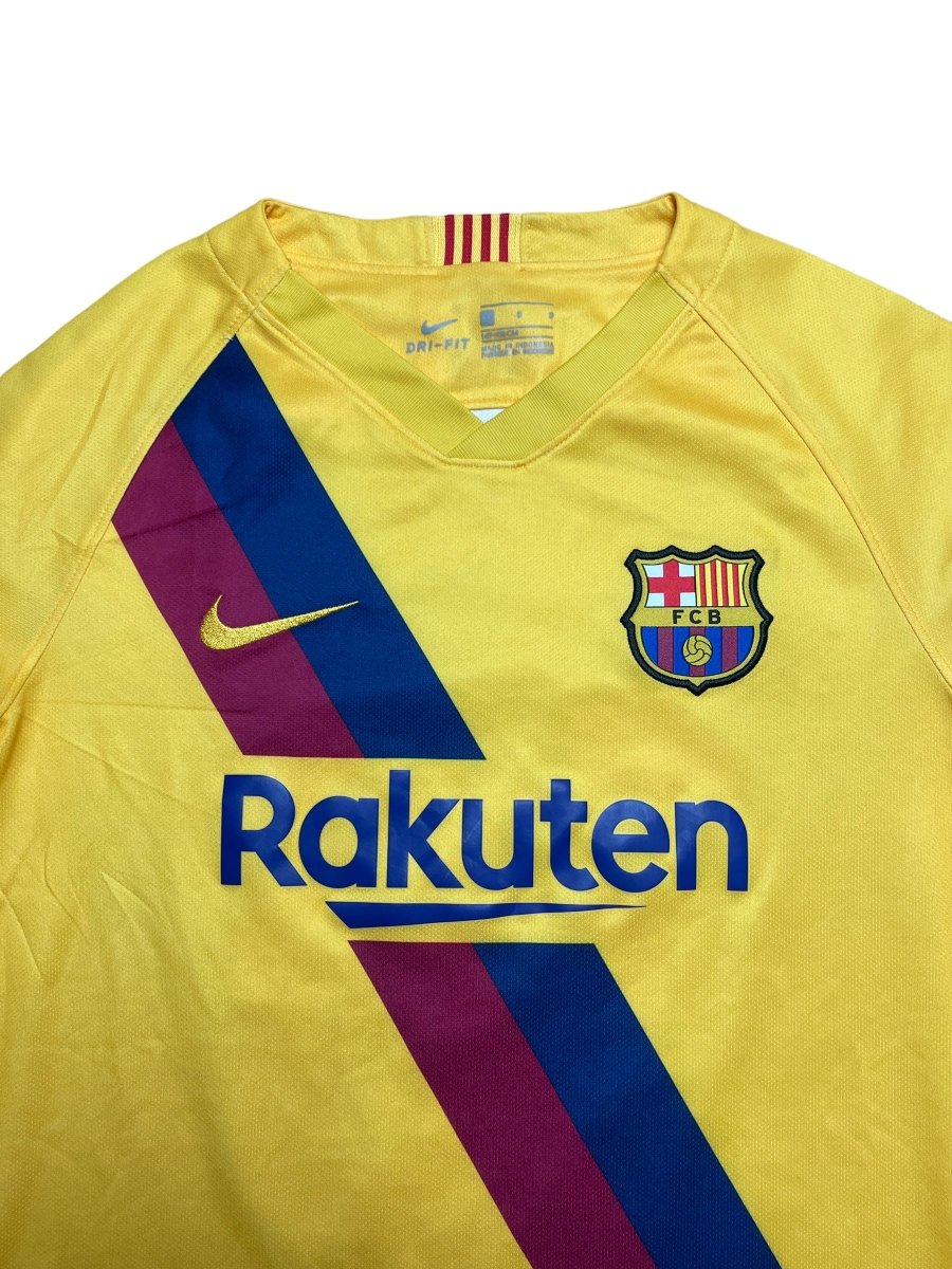 FC Barcelona Away Shirt 2019/20 Messi #10 - 9/10 - L Kids