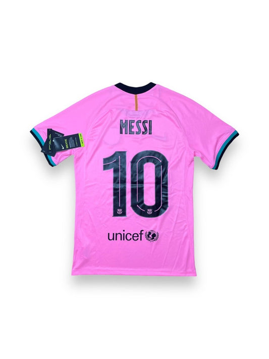 FC Barcelona Away Shirt 2020/21 Messi #10 BNWT - 10/10 - S